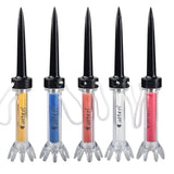 GOLFGASM ⛳️ 5pcs 90mm Caiton 5pcs Golf Tee,With Magnetic Plastic Golf Tee, Two Sizes (79mm/90mm), 360degree Bounce New Gift,Golf Training Practice