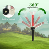 GOLFGASM ⛳️ Caiton 5pcs Golf Tee,With Magnetic Plastic Golf Tee, Two Sizes (79mm/90mm), 360degree Bounce New Gift,Golf Training Practice