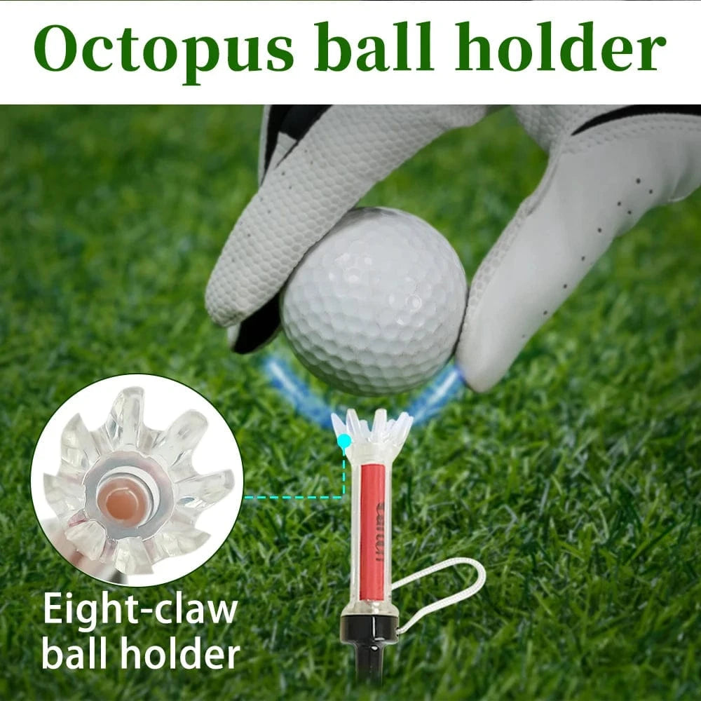 GOLFGASM ⛳️ Caiton 5pcs Golf Tee,With Magnetic Plastic Golf Tee, Two Sizes (79mm/90mm), 360degree Bounce New Gift,Golf Training Practice
