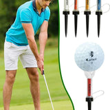 GOLFGASM ⛳️ Caiton 5pcs Golf Tee,With Magnetic Plastic Golf Tee, Two Sizes (79mm/90mm), 360degree Bounce New Gift,Golf Training Practice