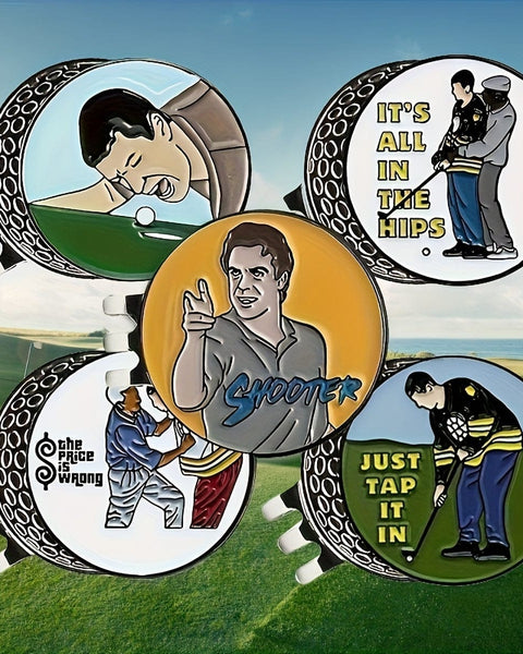 GOLFGASM ⛳️ Gilmore Golf Ball Markers