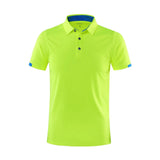 Golfgasm Glow Stick Green 🌟 / S Quick Drying Short Sleeved Polo Shirt Golf Company Group Brand Breathable Lapel Sports Short Sleeved 8-Color Large