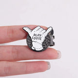 GOLFGASM ⛳️ MJ052 Magnetic Golf Ball Marker Hat Clips Funny Cartoon Print Accessories for Golf Cap Metal Decorative Jewelry Gift for Golf Lover