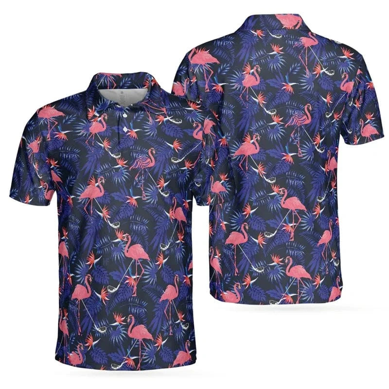 Golfgasm Polo-PYA37607 / S Camouflage Golfing 3D Print Short Sleeve Polo Shirts For Men Clothes Casual Outdoor Golf Tshirts Harajuku Button POLO Shirt