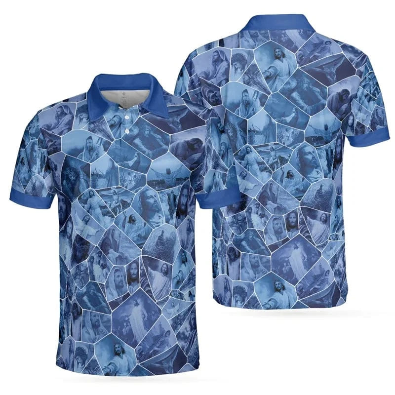 Golfgasm Polo-PYA37613 / S Camouflage Golfing 3D Print Short Sleeve Polo Shirts For Men Clothes Casual Outdoor Golf Tshirts Harajuku Button POLO Shirt
