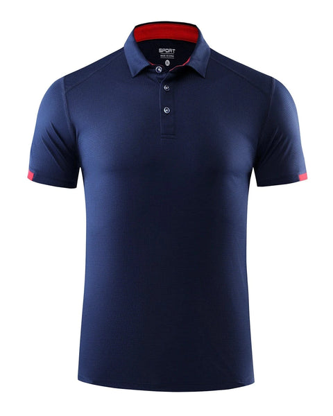Golfgasm Scorecard Blues 🏌️‍♂️💀 / S Quick Drying Short Sleeved Polo Shirt Golf Company Group Brand Breathable Lapel Sports Short Sleeved 8-Color Large