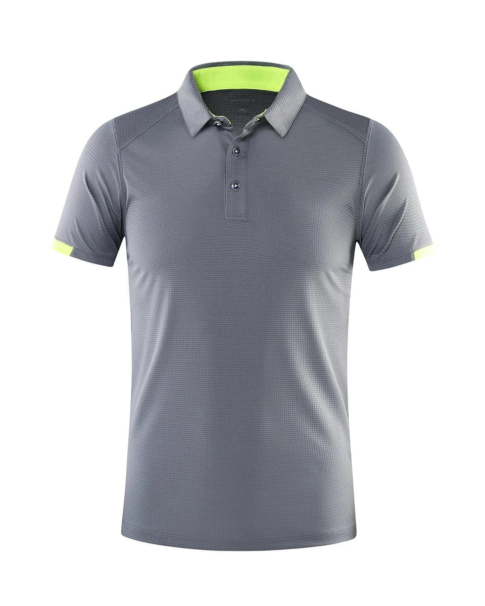 Golfgasm Stormy Back Nine 🌩️ / S Quick Drying Short Sleeved Polo Shirt Golf Company Group Brand Breathable Lapel Sports Short Sleeved 8-Color Large