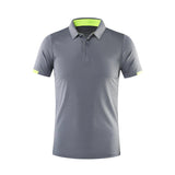 Golfgasm Stormy Back Nine 🌩️ / S Quick Drying Short Sleeved Polo Shirt Golf Company Group Brand Breathable Lapel Sports Short Sleeved 8-Color Large