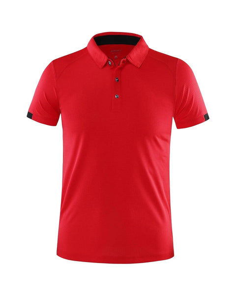 Golfgasm Sunday Red / S Quick Drying Short Sleeved Polo Shirt Golf Company Group Brand Breathable Lapel Sports Short Sleeved 8-Color Large