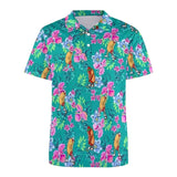 Golfgasm The Rough Rider 🌿🐎 / S Funny Golf 3d Print Polo Shirt For Men Colorful Flower Short Sleeves T-shirt Cartoon Animal Shark Casual Sports Shark Shirts